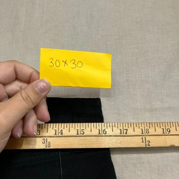 NWT Goodfellow & Co Men's Black Fly Button & Zipper Straight Fit 5-Pocket Pants - Picture 14 of 16